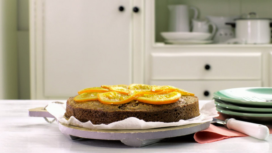 Polentataart met gekonfijte sinaasappel & sinaasappelsiroop stap 16.mov