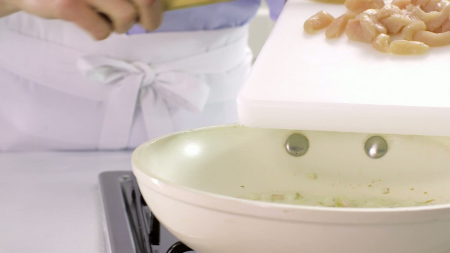 Kip kerrrie met appel stap 4.mov