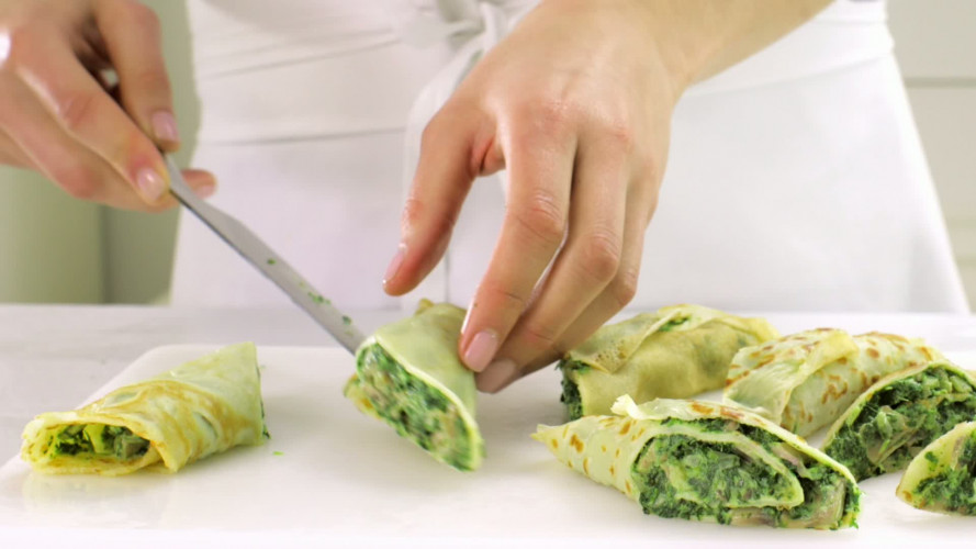 Flensjes met spinazie stap 9.mov