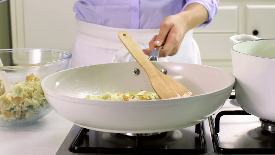 Bietensoep met geitenkaascroutons stap 5