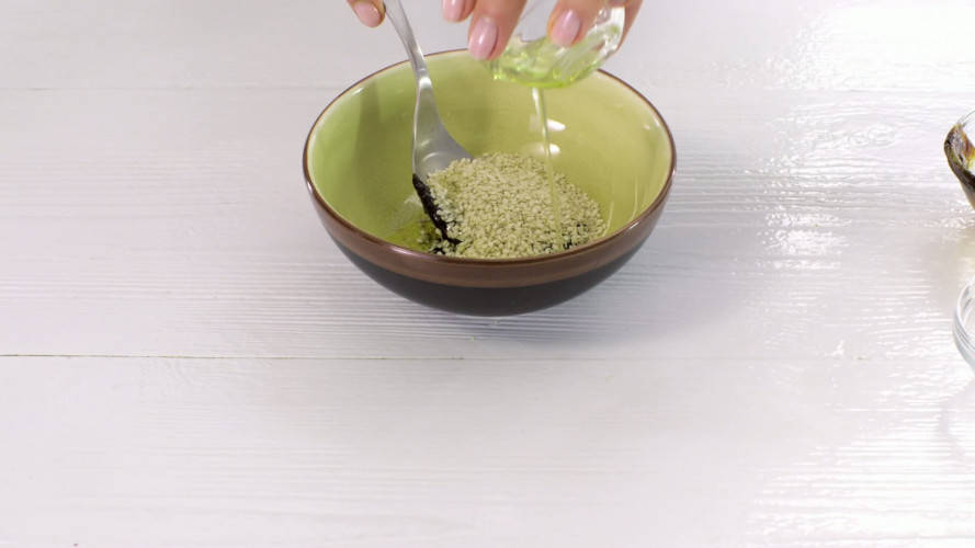 Tempura van groene en witte asperges stap 8.mov