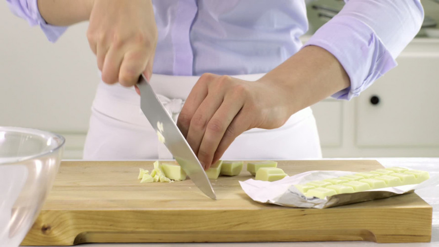 Kokos-chocotaart stap 9