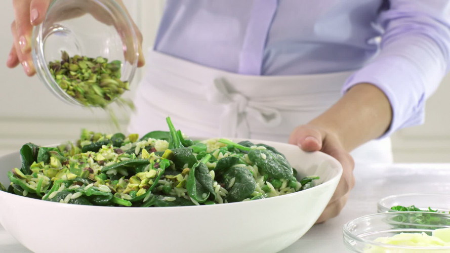 Orzosalade stap 8