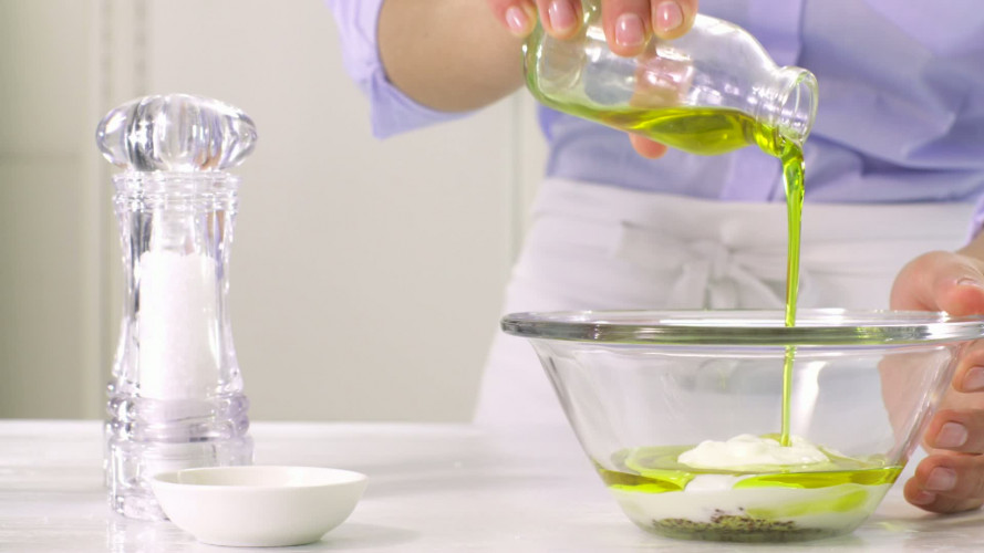 Waldorfsalade met kip en knolselderij stap 7