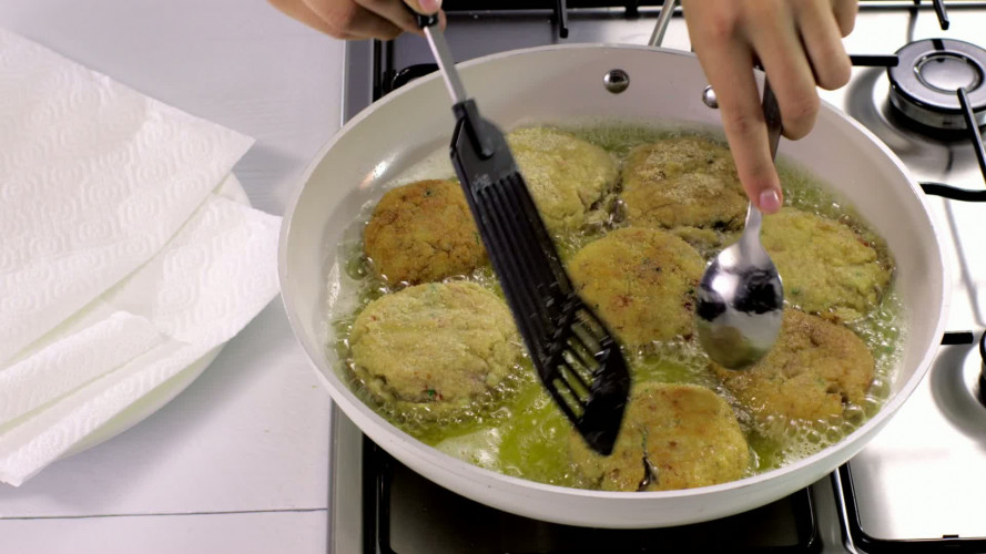 Tonijn-aardappelkoekjes stap 6