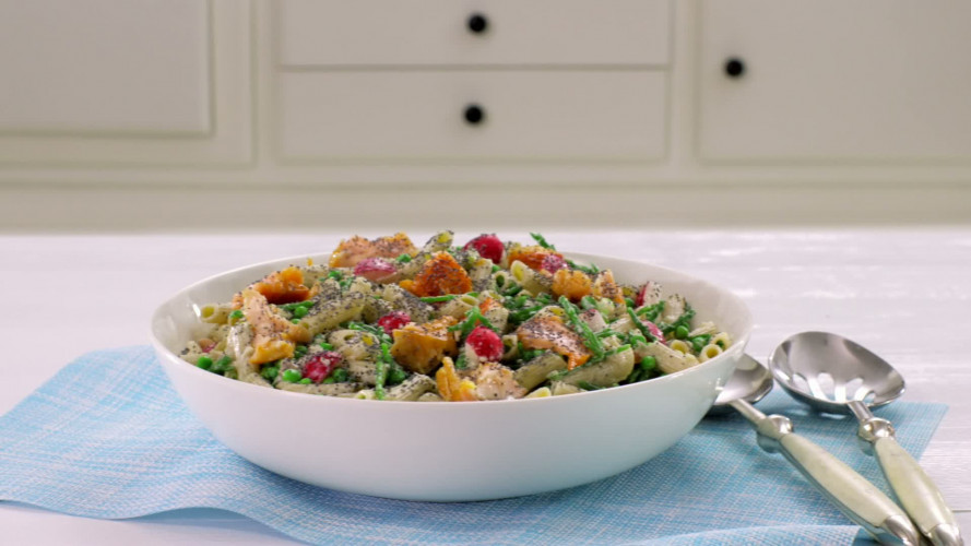 Pastasalade met zalm en zeekraal stap 6.mov
