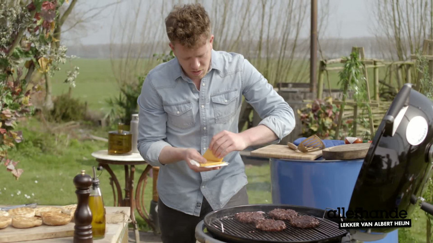 Ribeye-cheeseburger stap 7