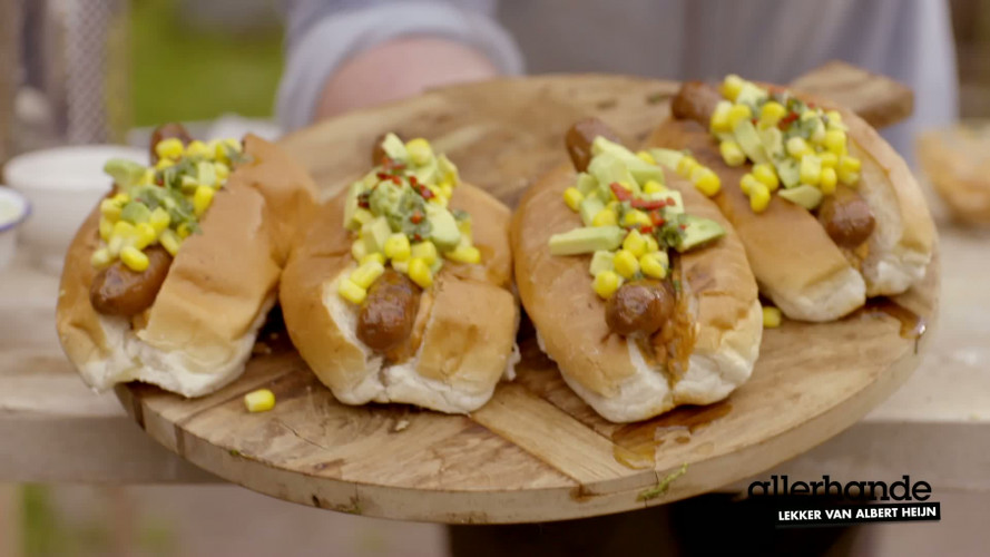 Spicy Latin hotdog stap 8