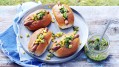 Spicy Latin hotdog