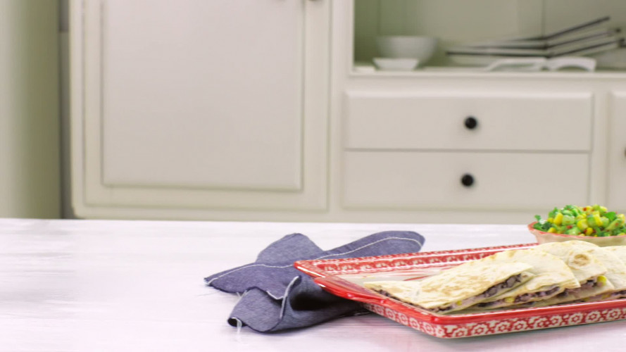 Geitenkaas quesadilla's stap 9.mov