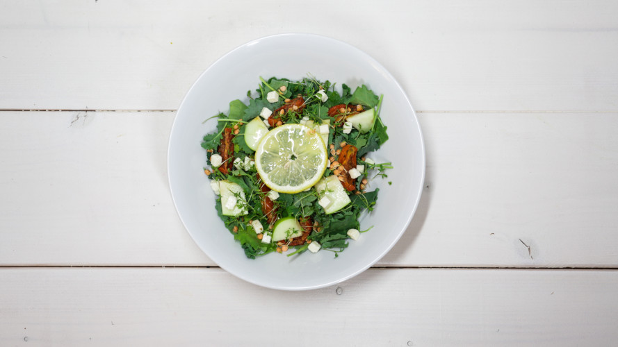 Fit Girl Chris’ lichtfrisse salade