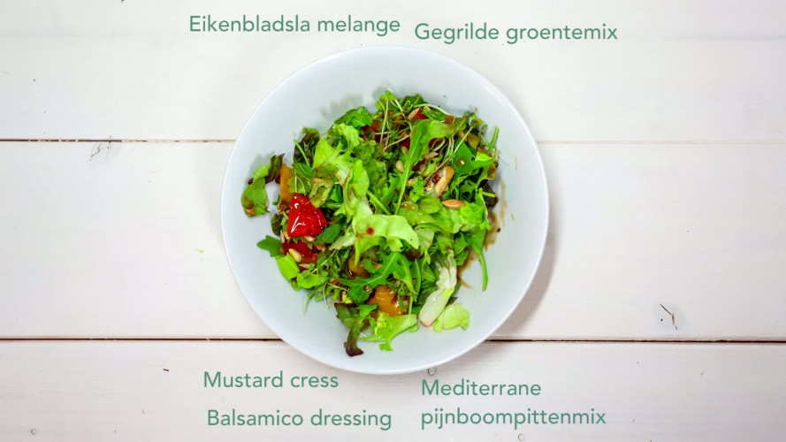 Cotton & Cream's mediterrane salade