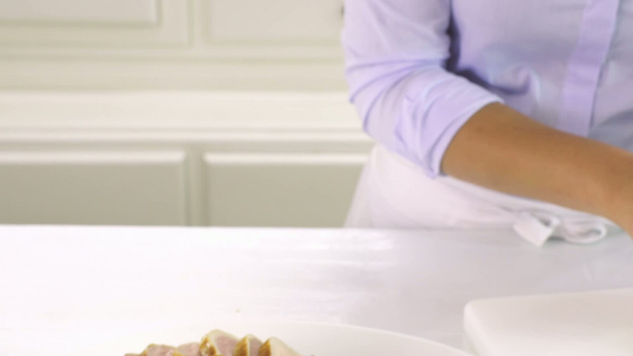 Oosterse snijbonensalade met varkenshaas en wasabibollen stap 6.mov