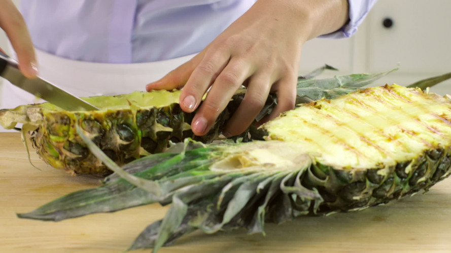 Pittige kip-ananassalade stap 6.mov