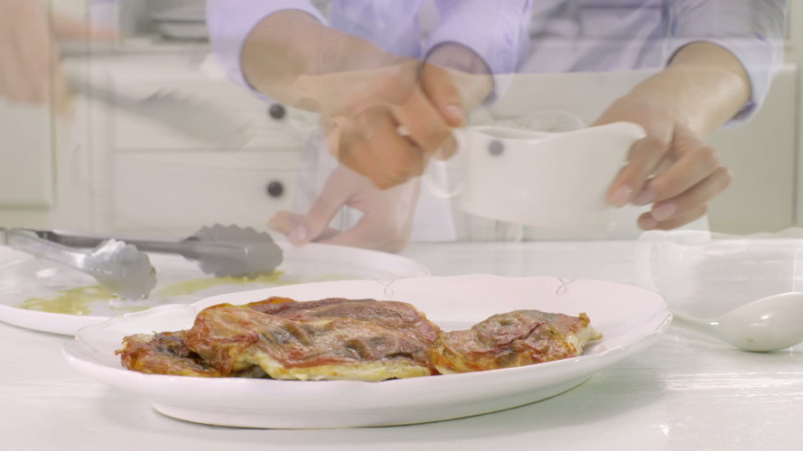 Kalkoensaltimbocca stap 5.mov