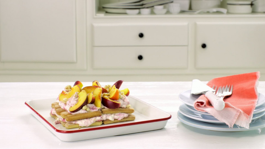 Tiramisu met nectarine, frambozen & hazelnoot stap 9.mov