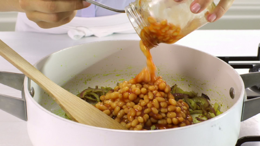 Puntpaprika gevuld met spinazie en witte kaas stap 4.mov