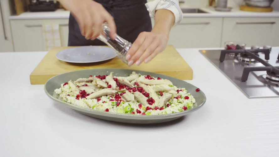 Bloemkoolcouscous met makreel stap 7.mov