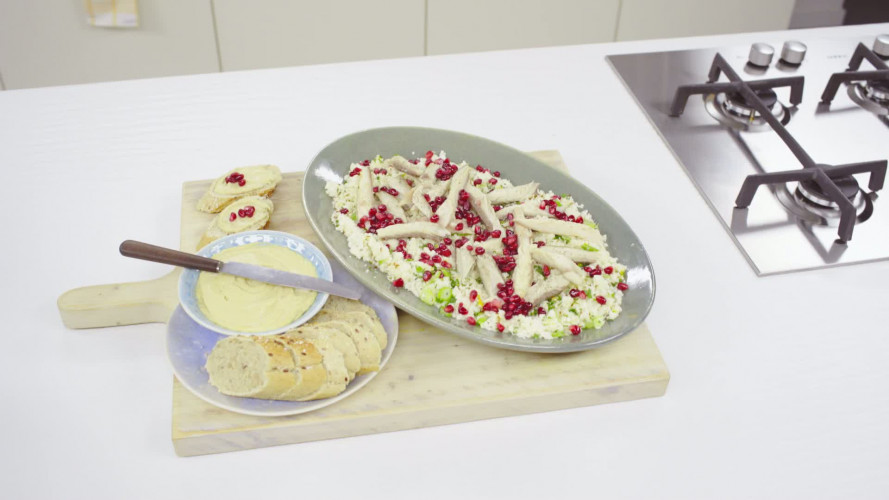 Bloemkoolcouscous met makreel stap 8.mov