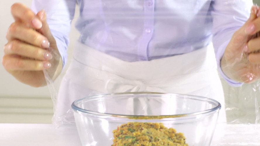 Pittige rode-linzenkoekjes in een pitabroodje stap 3.mov