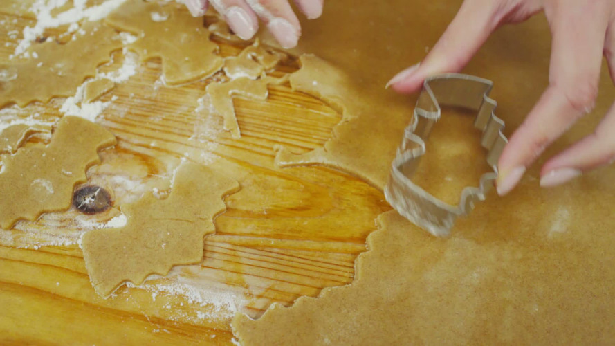 Griezelkoekjes stap 4