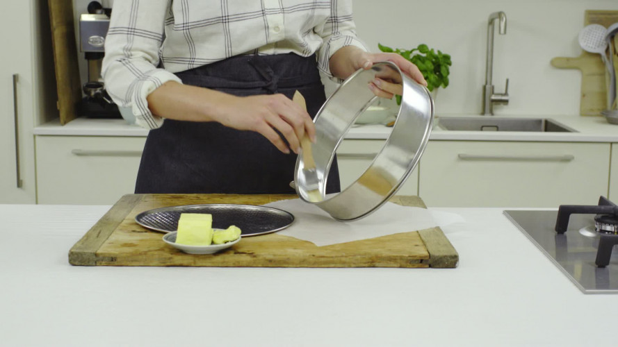 Monchoutaart met appel en kaneel stap 1