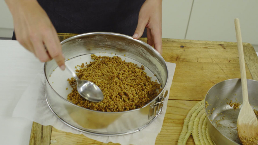 Monchoutaart met appel en kaneel stap 3