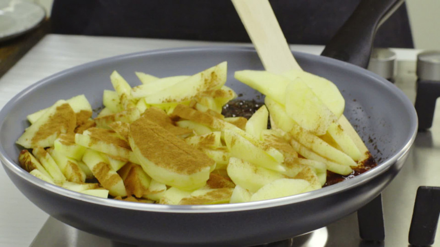 Monchoutaart met appel en kaneel stap 5