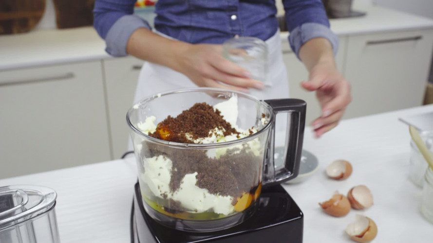 Donkere chococheesecake met frambozen Stap 6.mp4