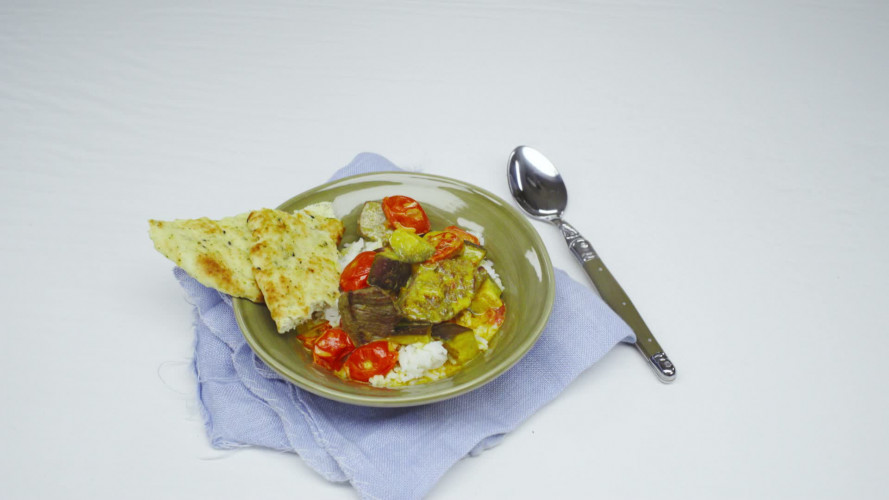 Indiase tomatencurry met biefstuk Stap 6.mp4