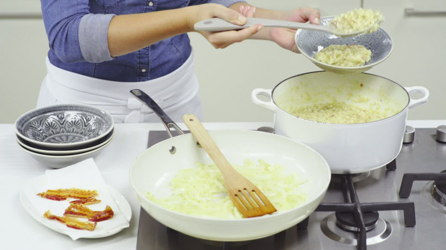 Risotto met zoete ui en spek Stap 9.mp4