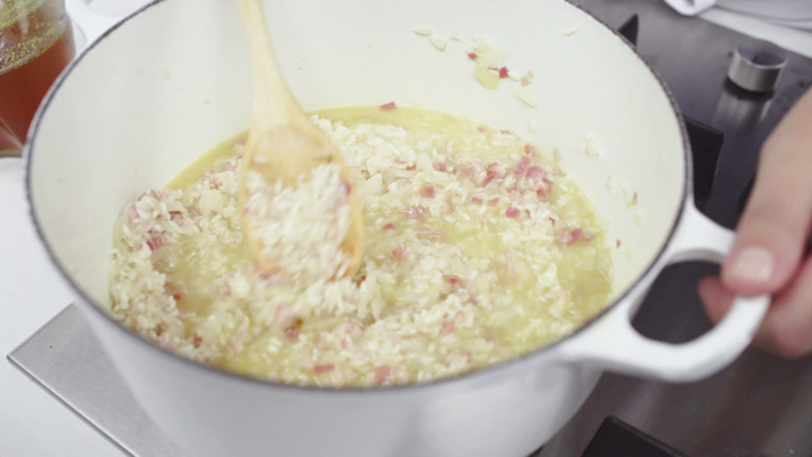 Risotto met zoete ui en spek Stap 6.mp4