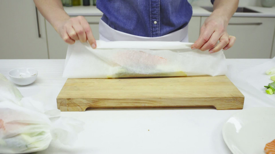 Zalmpakketje uit de oven Stap 5.mp4