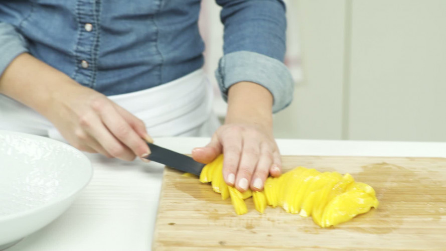 Quinoasalade met mango stap 2