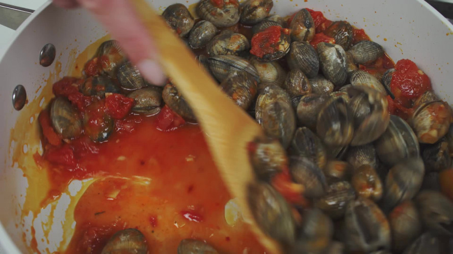Spaghetti vongole Stap 5.mp4