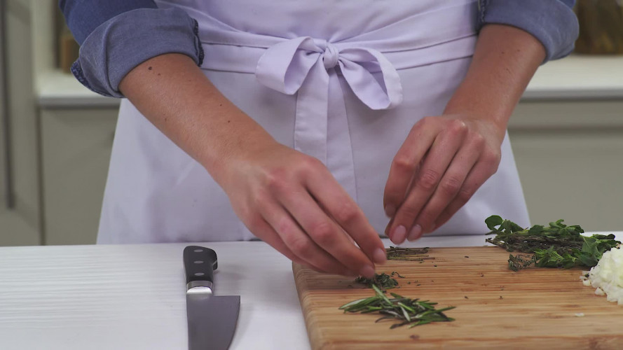 Kalkoensaltimbocca, risotto & gebakken tastytom-trostomaten Stap 3.mp4