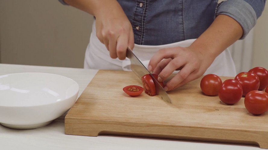 Hartige Wafels met Parmezaanse kaas en tomatensalsa stap 6