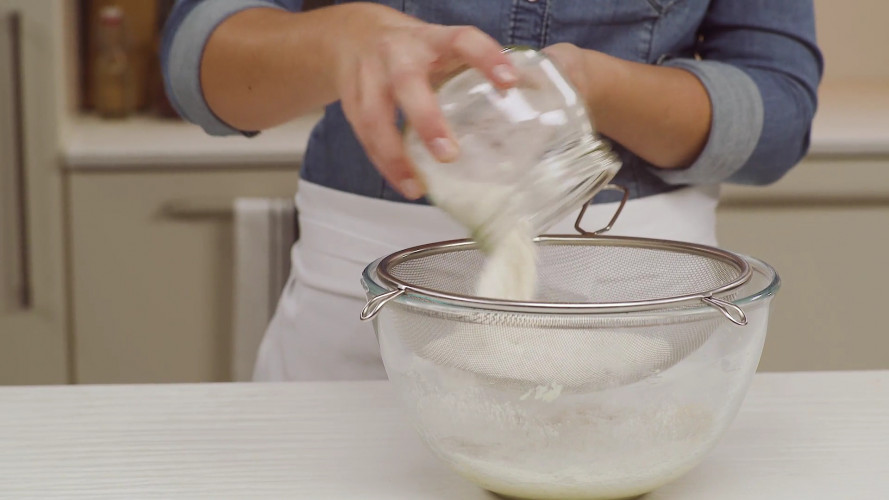 Hartige Wafels met Parmezaanse kaas en tomatensalsa stap 3