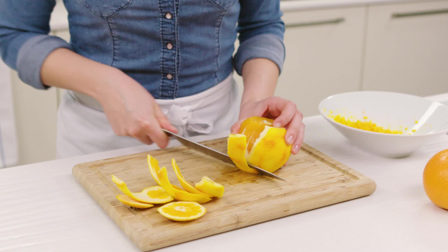 Friszoete sinaasappel bietsalade Stap 4