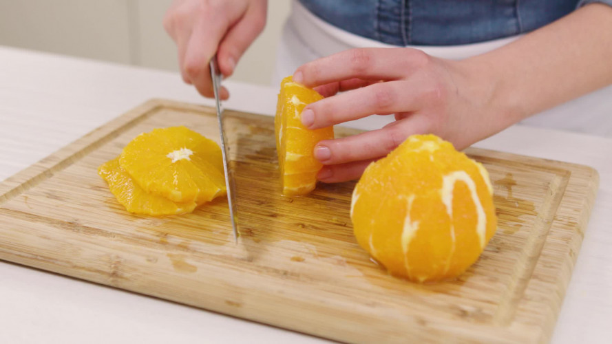 Friszoete sinaasappel bietsalade Stap 5