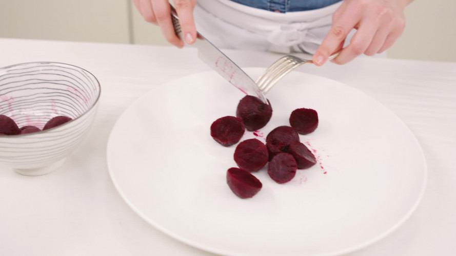 Friszoete sinaasappel bietsalade Stap 7