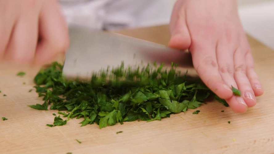 Papardelle met asperges en zalm Stap 8