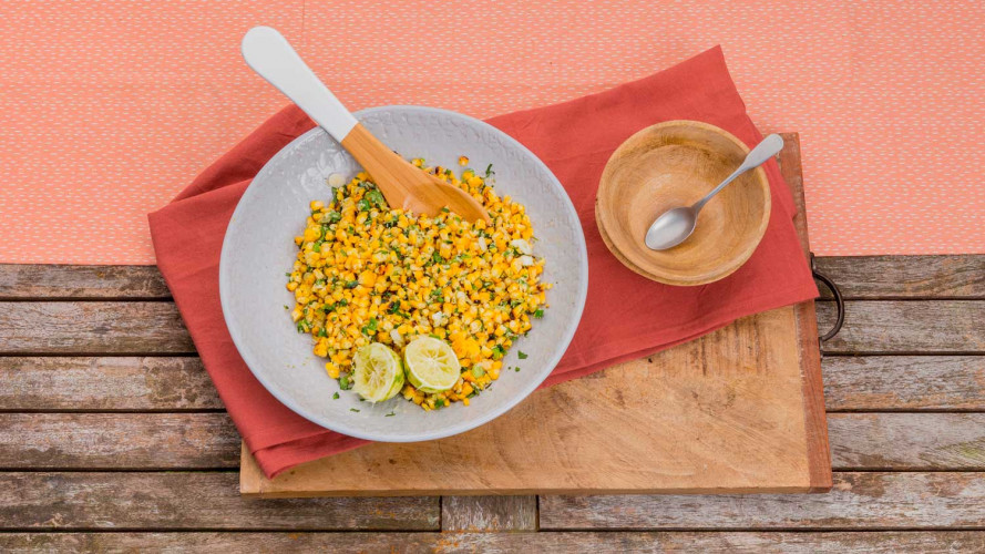 Esquites (Mexicaanse maissalade)