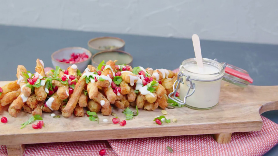 Halloumi fries