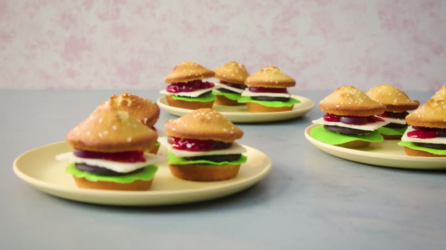 Hamburgercupcakes