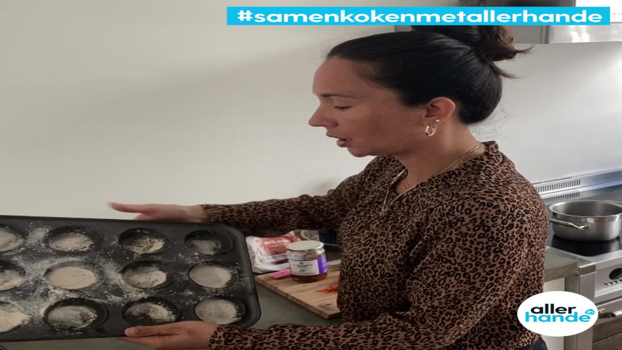 #samenkokenmetallerhande - mini frittata