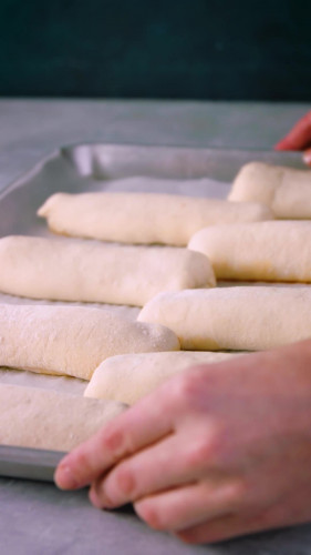 Vegan worstenbroodjes