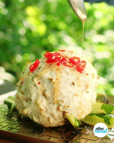 BBQ-geroosterde bloemkool met hot honey