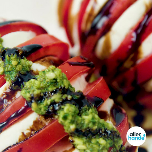 Caprese hasselback
