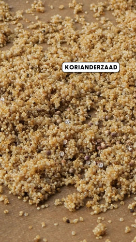 Crunchy quinoa